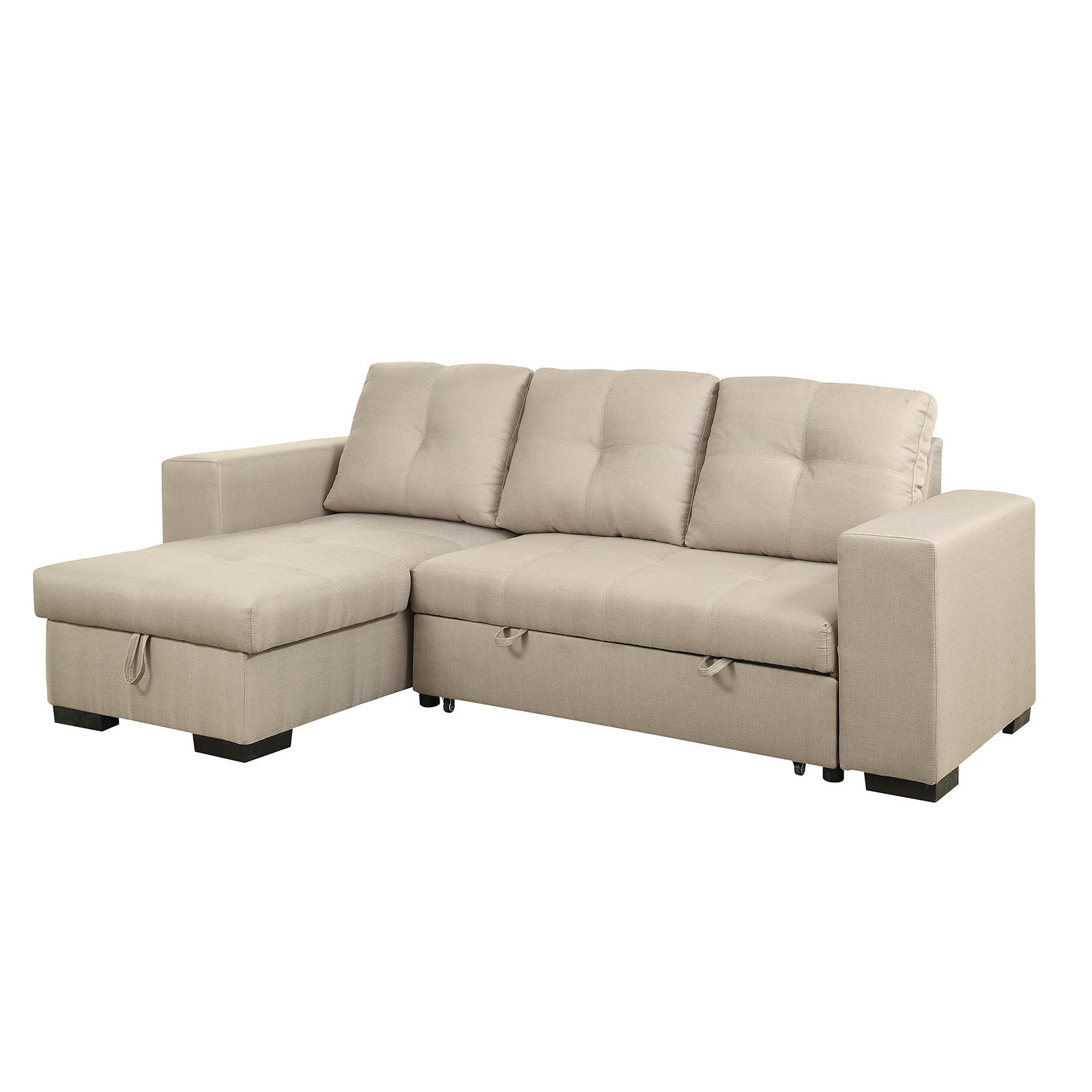 A&J Homes Studio Reversible Chaise Sectional & Reviews Wayfair